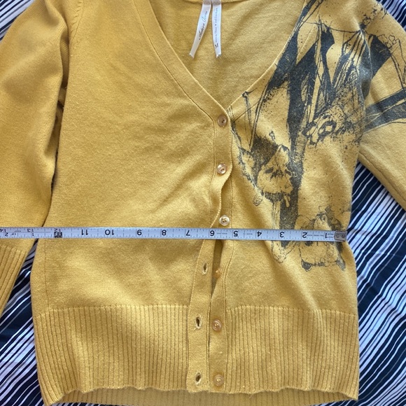 Cute Mustard Cardigan - Picture 8 of 9